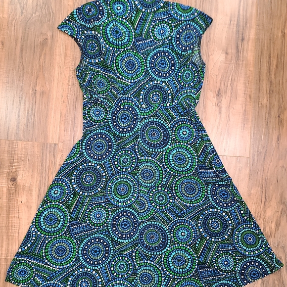 Bohemian Sleeveless Knee Length Dress - Picture 3 of 5